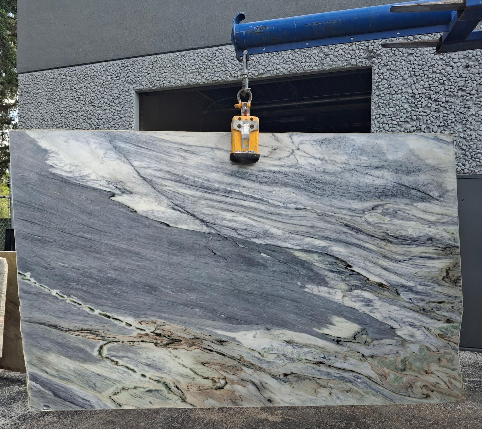 Grey Ocean slab sample